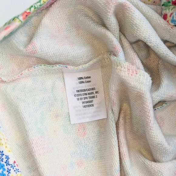 Gymboree Baby Girl Short Sleeves Floral Print Dress - Picture 7 of 7